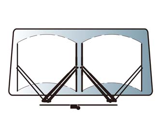 Standing face-to-face